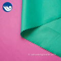 Tissu personnalisé en taffetas de polyester épais uni